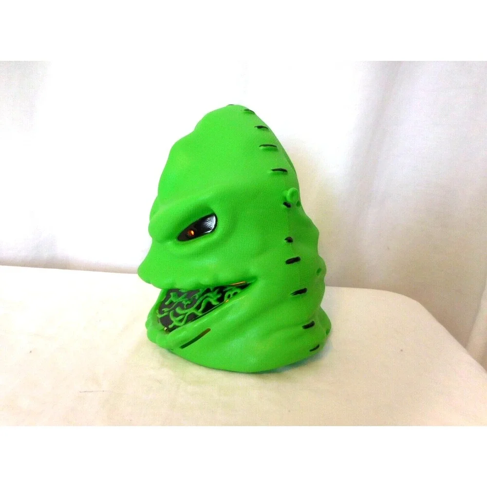Disney Parks 2019 Nightmare NBC Light Up Green Oogie Boogie Popcorn Bucket Works